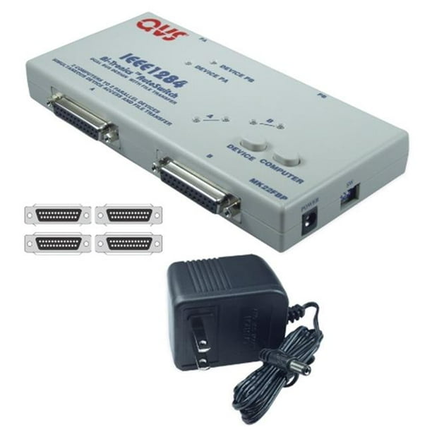 QVS CC308-10 Bi-Directional Printer Cable 10 Feet QVS CC308-10 Bi-Directional Printer Cable 10 Feet